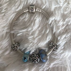 Pandora Bracelet with charms